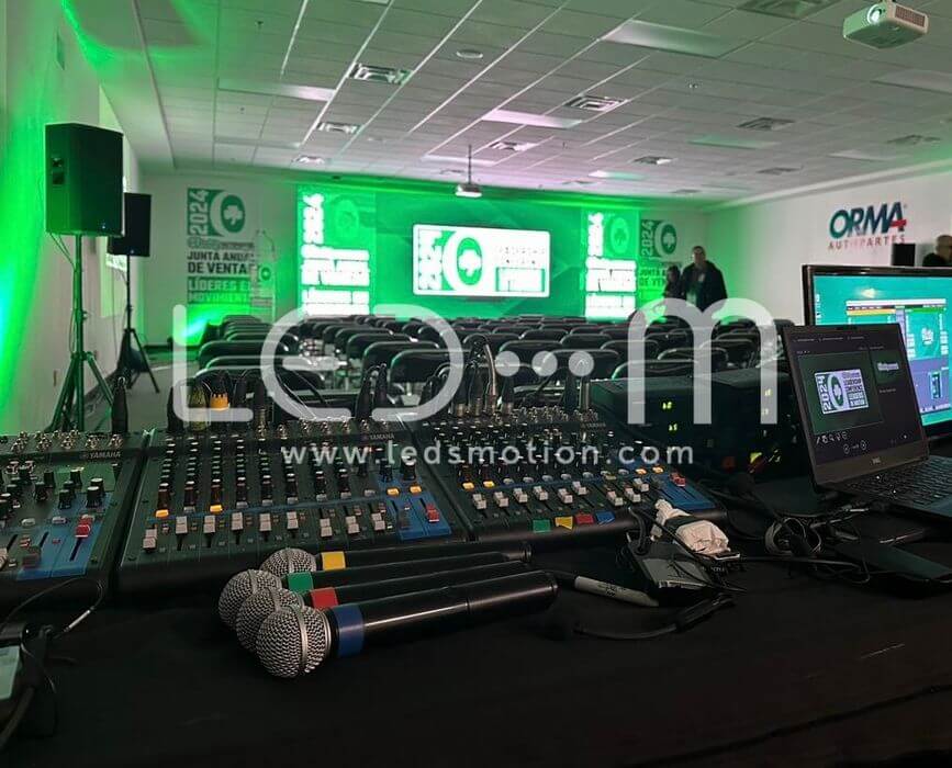 Equipo de audio profesional