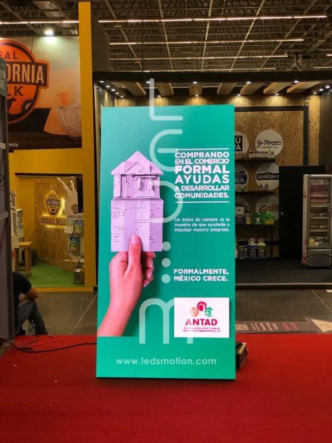 Pantalla tipo banner